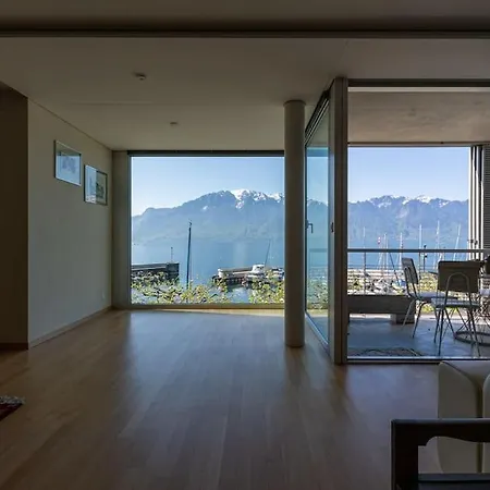 Lakeside Avec Terrasse Et Vue Sur Le Lac Apartment Vevey