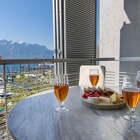 Apartment Lakeside Avec Terrasse Et Vue Sur Le Lac Vevey